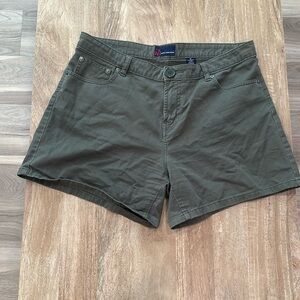 Nautica olive green vintage shorts